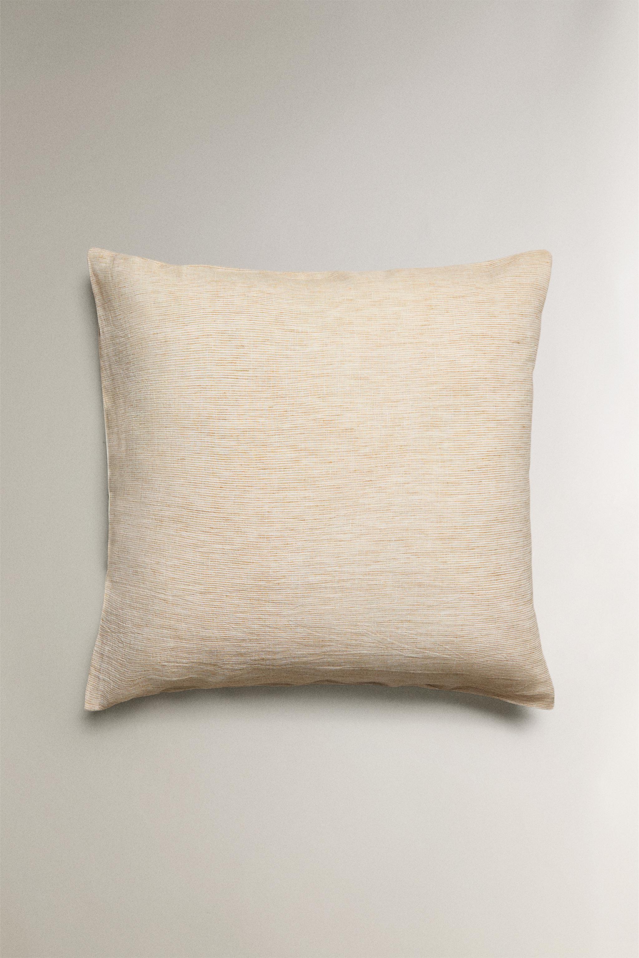 TEXTURED STRIPED PILLOWCASE